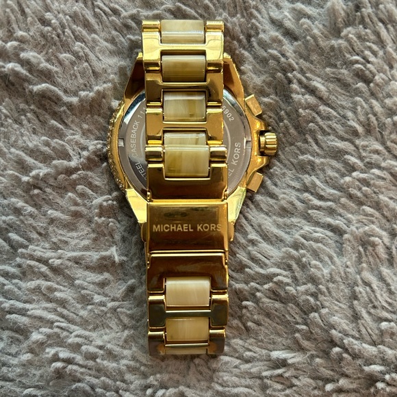 Michael Kors Camille Gold Dial Gold Steel Strap Watch for Women - MK5902 - Picture 6 of 11